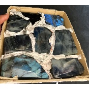 LABRADORITE UNE FACE POLIE Carton de 8 pièces