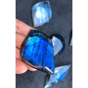 LABRADORITE bleue PENDENTIF Grand Modèle Paquet de 5 Pièces