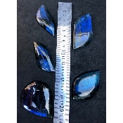 LABRADORITE bleue PENDENTIF Grand Modèle Paquet de 5 Pièces