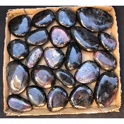 LABRADORITE Multicolore-violet GALET Carton de 22 pièces