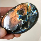 LABRADORITE GALET VIOLET-MULTICOLORE 176g