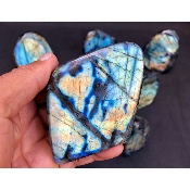 LABRADORITE FORME LIBRE Entièrement POLIE Lot de 8 Pièces