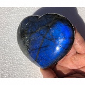 LABRADORITE BLEUE COEUR 450 gr