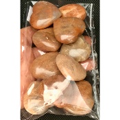 PIERRE DE LUNE ORANGE COEUR sachet de 10 pièces
