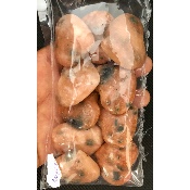 CALCITE ORANGE COEUR Lot de 10 Pièces