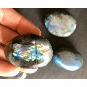 LABRADORITE Galet MAGNÉTIQUE  5 Pièces 