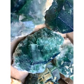 Fluorite brute lot de 9 pièces