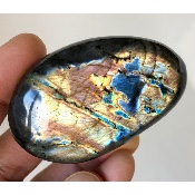 LABRADORITE GALET ARC-EN-CIEL 87g