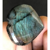 LABRADORITE ARC-EN-CIEL petit COEUR