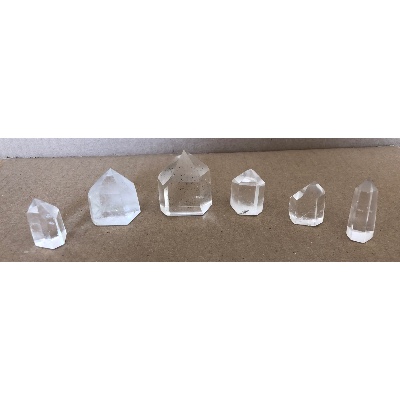 QUARTZ CRISTAL PRISME  Lot de 185g