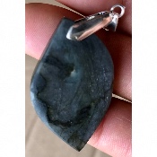 LABRADORITE Bleue Foncée PENDENTIF 10,6 g