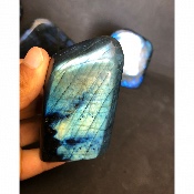 LABRADORITE bleue FORME LIBRE POLIE Lot de 2.38Kg