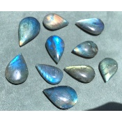 LABRADORITE GOUTTE Sachet de 10 Pièces