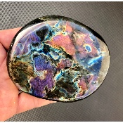 LABRADORITE GALET MULTICOLORE 330g