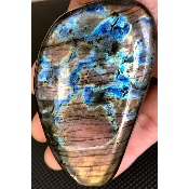 LABRADORITE GALET VIOLET 220g