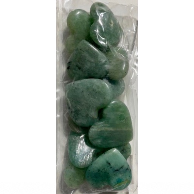 AMAZONITE COEUR lot de 12 Pièces