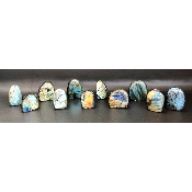 LABRADORITE Forme Libre Polie Lot de 11 pièces