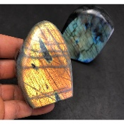 LABRADORITE Entièrement POLIE Lot de 3 Pièces