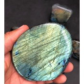 LABRADORITE FORME LIBRE POLIE Lot de 7 Pièces
