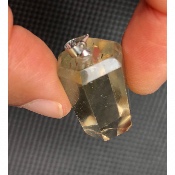 CITRINE PRISME PENDENTIF