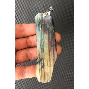 LABRADORITE Forme Libre PENDENTIF 33,6 gr